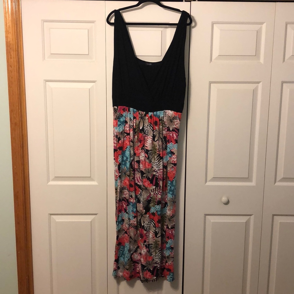 Yours Clothing floral maxi dress
